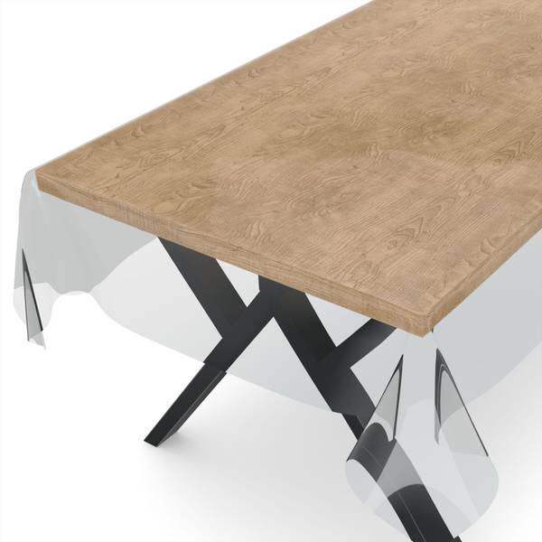 Tischdecke Schutzfolie-Klara 0,2mm Tiefe: 160 cm