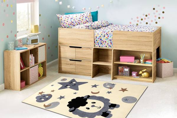 Teppich P15125 Beige - Polypropylen - 160 x 1 x 220 cm