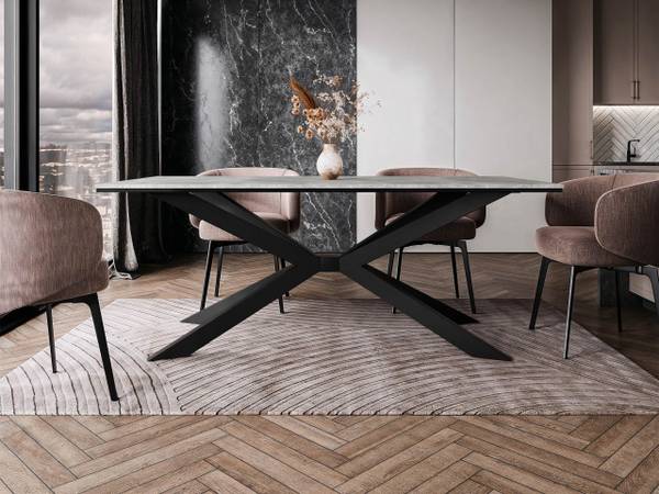 Esstisch Flora Beton Dekor