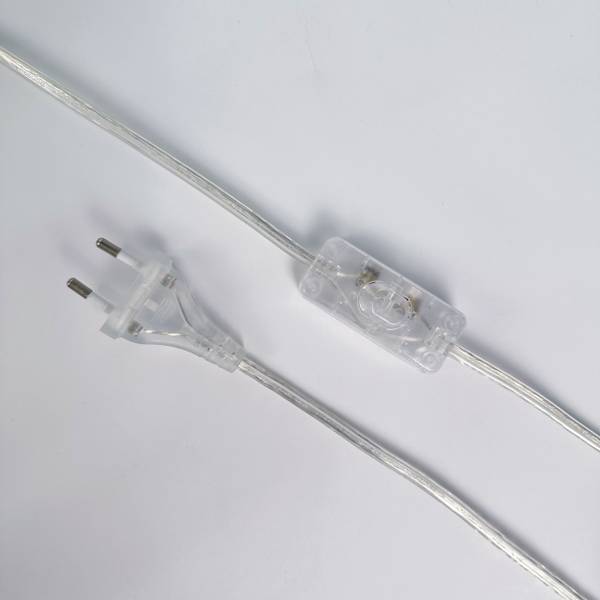 Tischlampe Kristall Stoffschirm Silber - Weiß - Polyester - Eisen - 19 x 50 x 19 cm