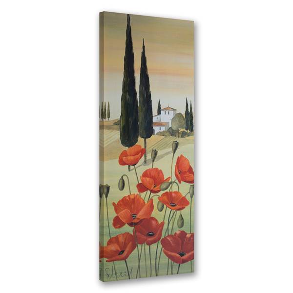 Tableau déco paysage toscan avec des 50 x 150 cm