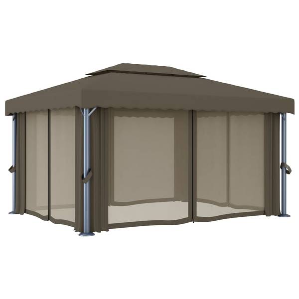 Gartenpavillon 3007840-2 Taupe