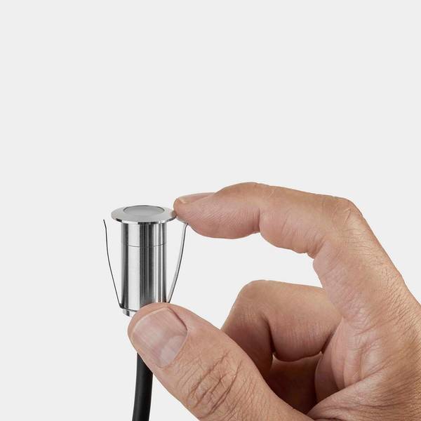 Lampe au Sol Rim Gris - Verre - 2 x 3 x 2 cm