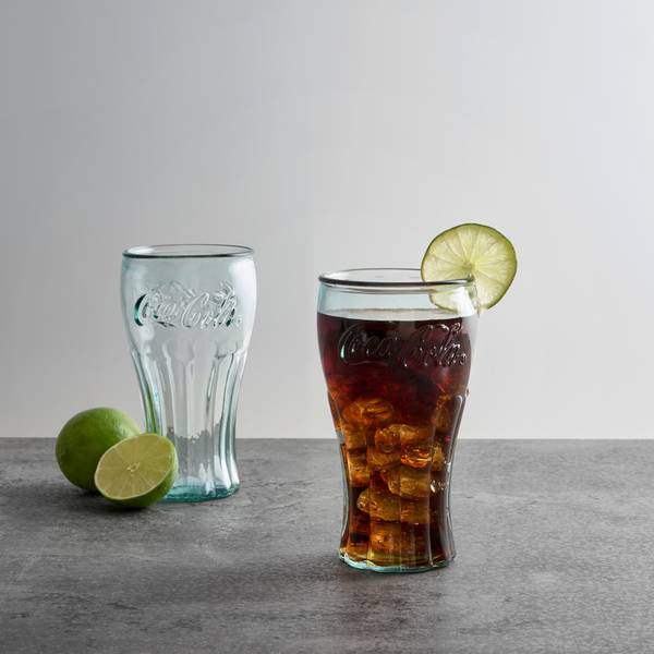 Gläserset COCA COLA2-teilig Glas - 9 x 16 x 9 cm