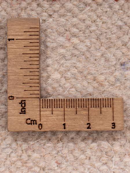 Kurzflorteppich Modern Beige - Naturfaser - 170 x 1 x 240 cm