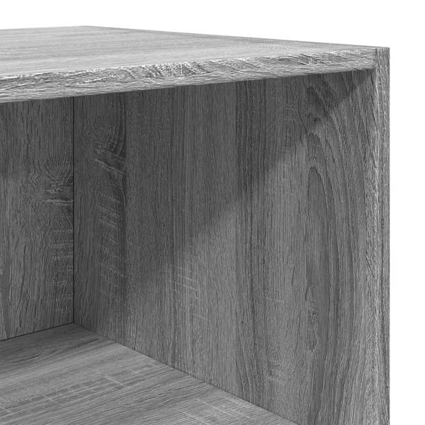 Highboard DE5479 Grau - Holzwerkstoff - 40 x 185 x 41 cm
