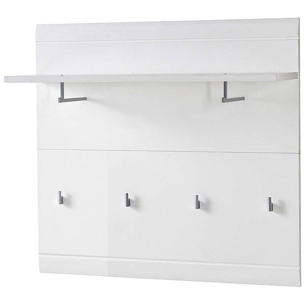 Garderoben-Set DANARO-01-5 5er-Set Weiß - Holzwerkstoff - 329 x 200 x 40 cm