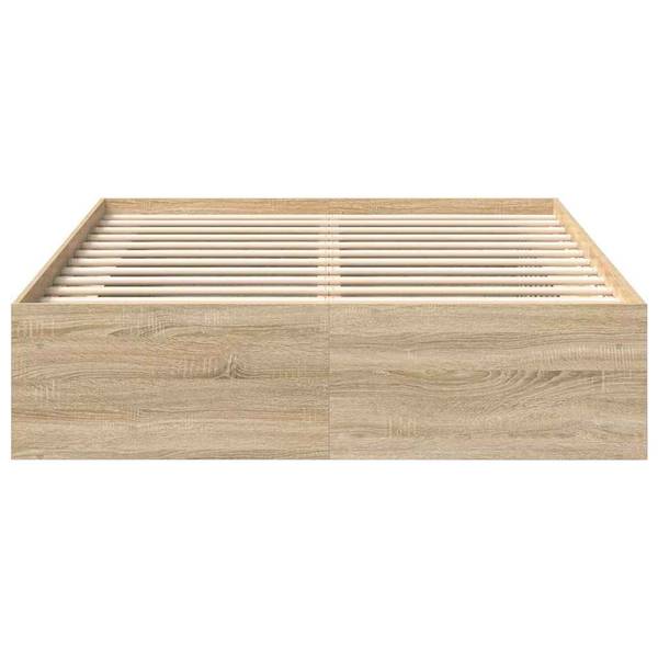 Bettgestell 3032290 Raucheiche Dekor - Breite: 143 cm