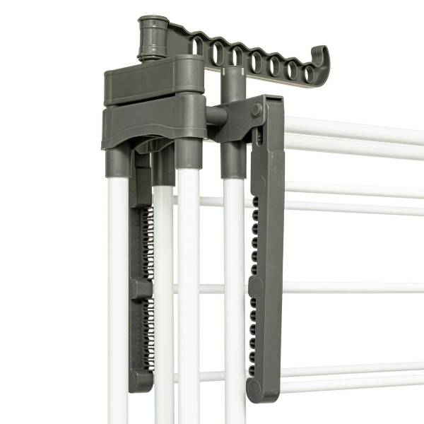Modularer Wäscheständer SINAI Weiß - Metall - 53 x 170 x 78 cm