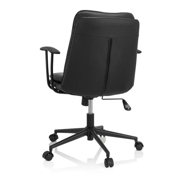 Bürostuhl SMALLO Schwarz - Flachgewebe - 59 x 94 x 59 cm