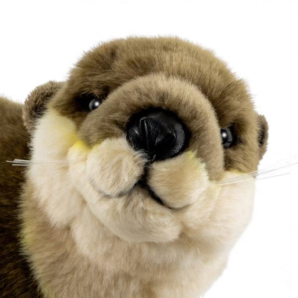 Kuscheltier Otter Braun - Kunstfell - 10 x 15 x 30 cm