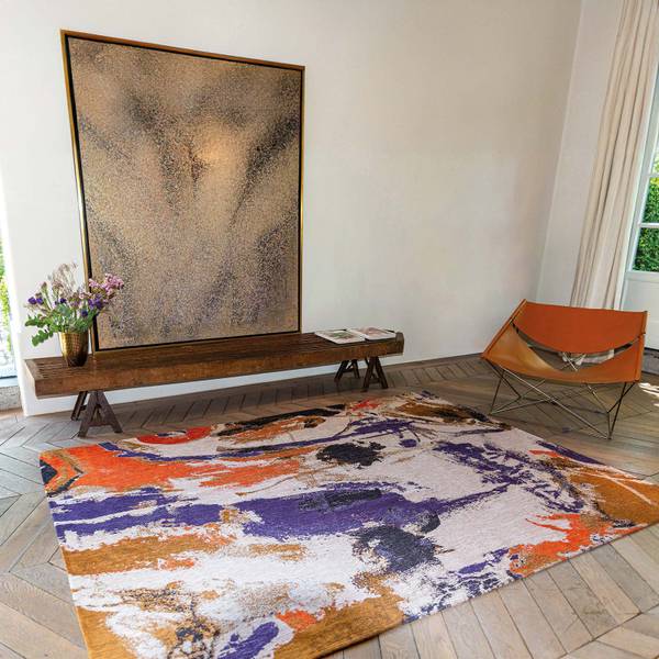 Teppich Gallery Fresque Purple Game 100 x 140 cm