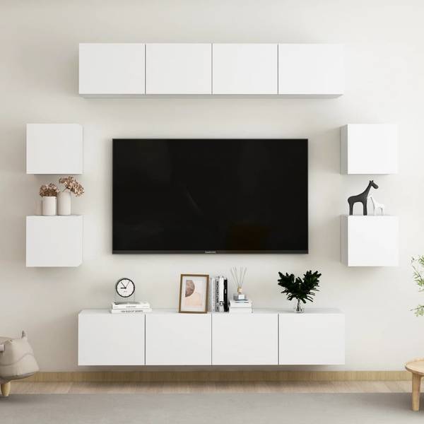 TV-Schrank 8er Set D667 Tiefe: 80 cm