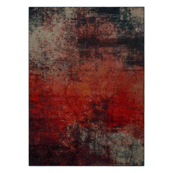Tapis P17977 Rouge - Laine - 200 x 1 x 300 cm
