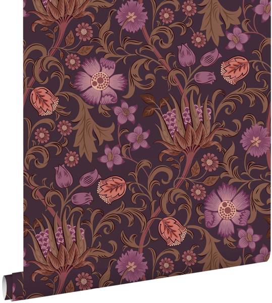 Tapete 132264 Violett - Papier - 50 x 900 x 50 cm