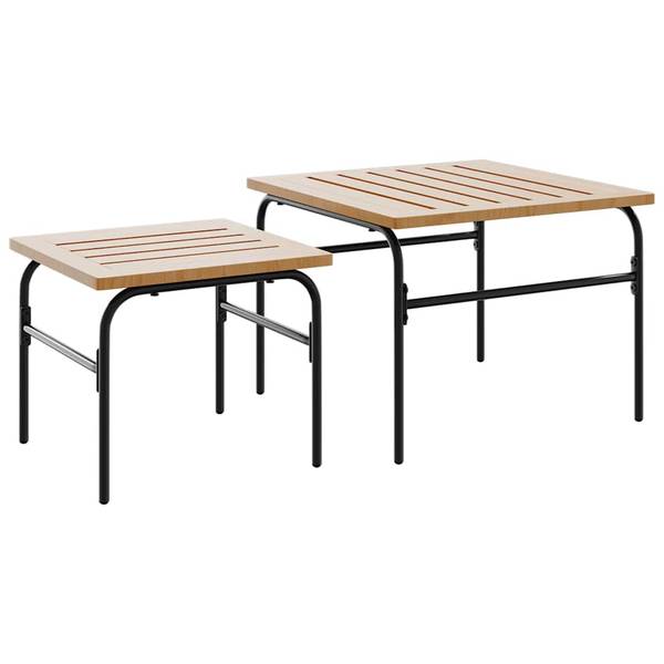 Garten-Lounge-Set 3283638 5-teilig Schwarz - Metall - 65 x 68 x 79 cm