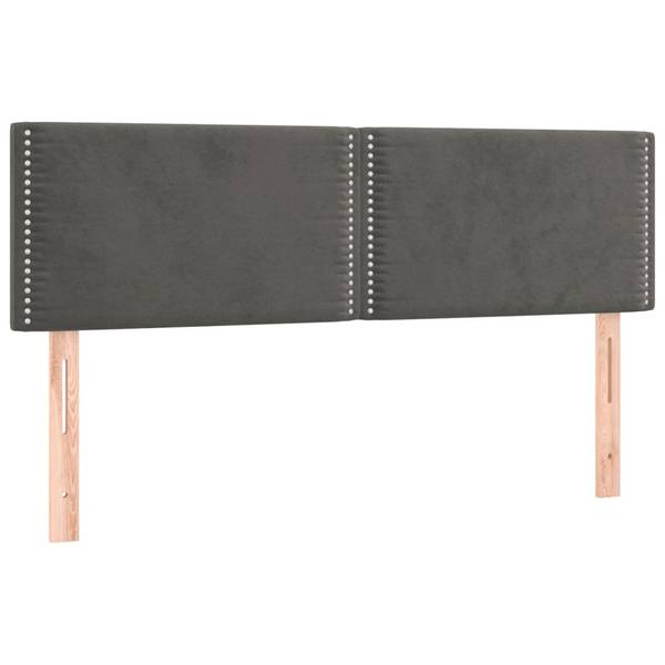 Boxspring 3017249-15 donkergrijs - 147 x 203 cm