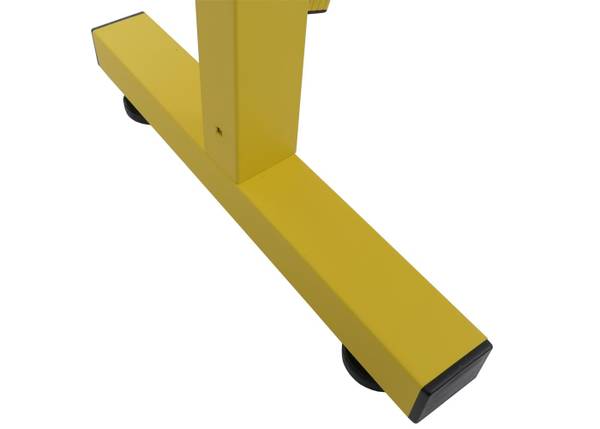 Barrière B34 Noir - Jaune - Aluminium - 400 x 103 x 31 cm