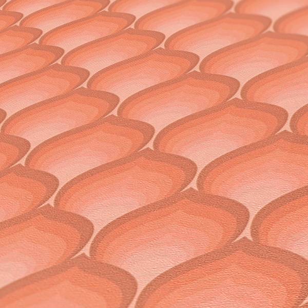 Vliestapete 395385-GU Orange - Kunststoff - 53 x 1 x 850 cm
