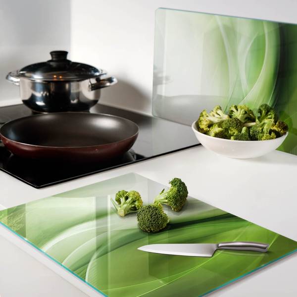 Schneidebrett Groef 2er Set Tiefe: 40 cm