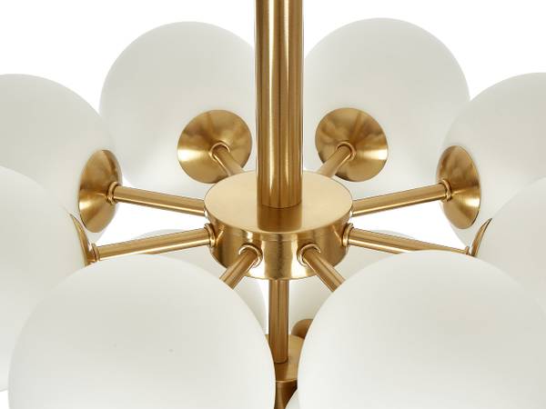 Lampe suspension BIRRIE Blanc - Métal - 43 x 99 x 43 cm