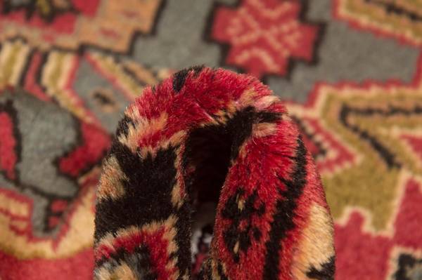 Orientteppich Nomadic Rot - Wolle - 82 x 1 x 200 cm
