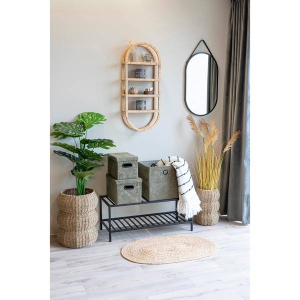 Fußabtreter Bombay Braun - Textil - 50 x 1 x 80 cm
