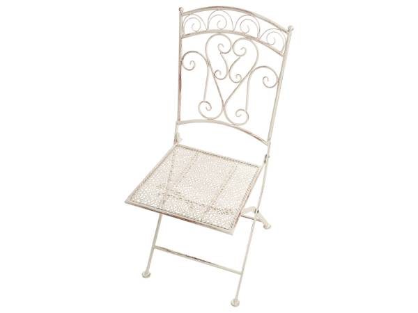 Gartenset JUINA 3-tlg Beige - Metall - 36 x 95 x 36 cm