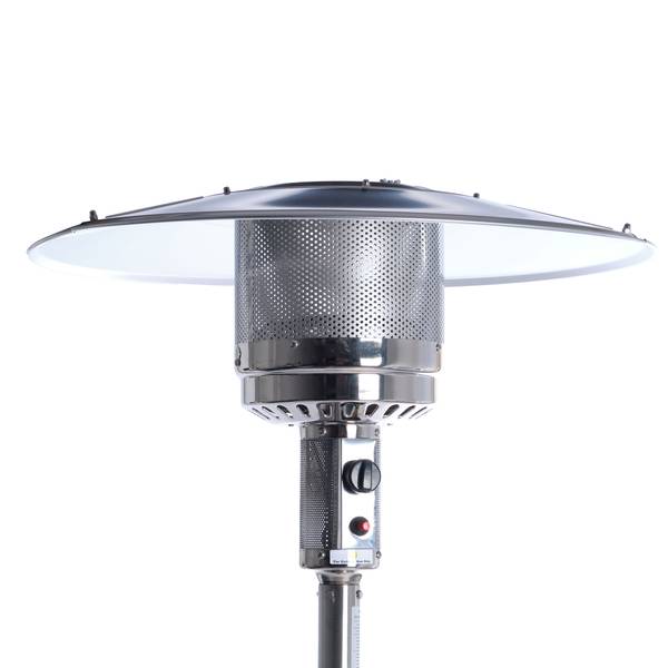 Heizstrahler Stand Patio Silber