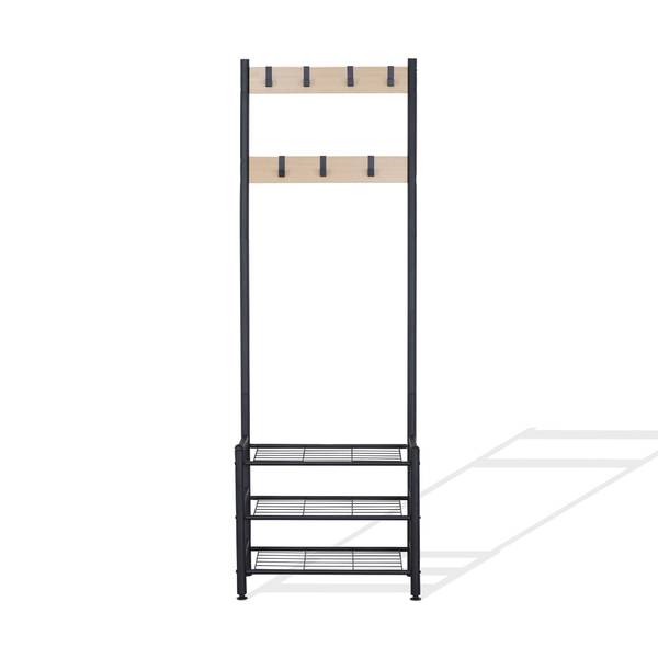 Schuhschrank RE6749 Beige - Metall - 40 x 175 x 60 cm