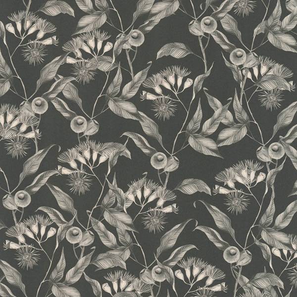 Vliestapete 394302-GU Schwarz - Fleece - 53 x 1005 x 1 cm