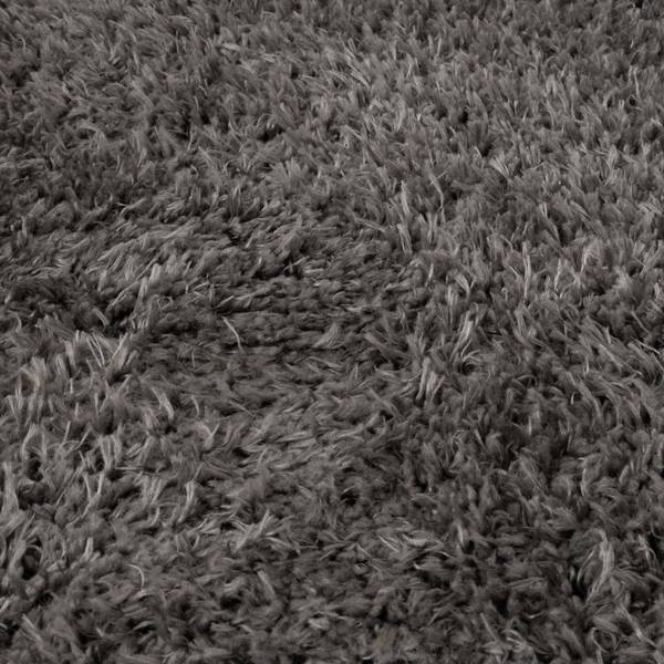 Teppich Blaze Grau - 120 x 120 cm - Durchmesser: 120 cm