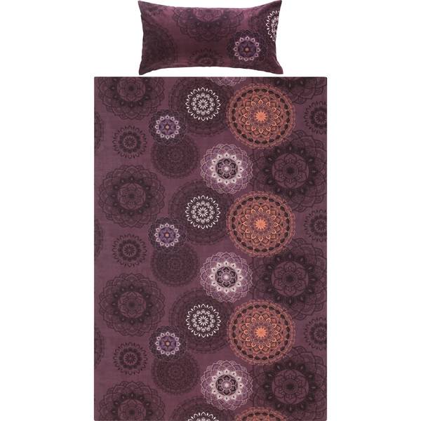 Bettwäsche Sparpaket 4-teilig 204549 Violett - 135 x 200 cm