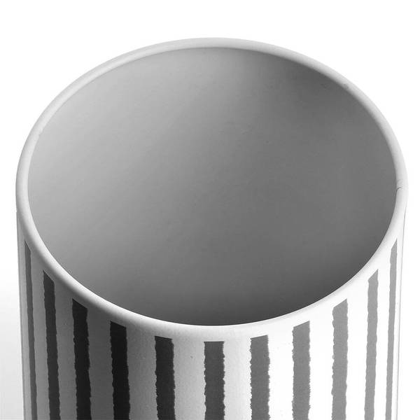 Vorratsdose m. Bambusdeckel, 1000ml Schwarz - Metall - 11 x 17 x 11 cm