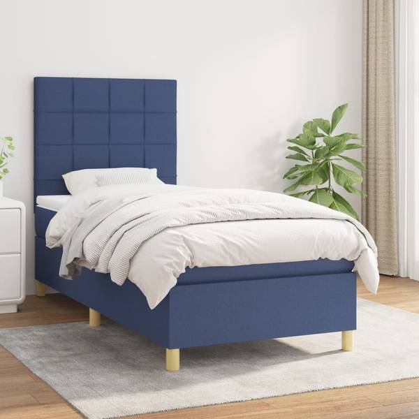 Boxspringbett 3017292 Blau - 80 x 203 cm