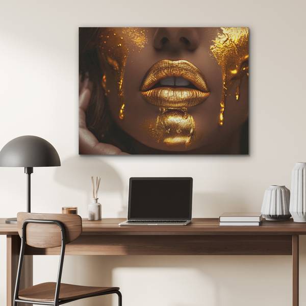 AKUSTIKBILD Frau 80 x 60 cm