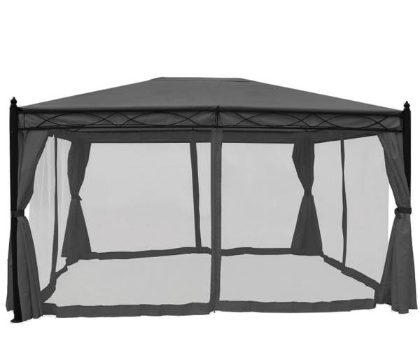 Pergola Calpe I Grau - 394 x 273 x 294 cm