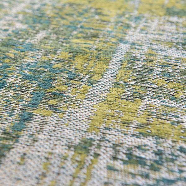 Kurzflorteppich Streaks Glen Cove Baumwolle / Polyester - 170 x 240 cm