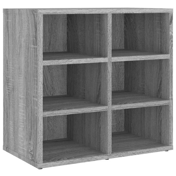 Armoire à chaussures 3015412-2(lot de 2) Gris - Bois manufacturé - 52 x 50 x 30 cm