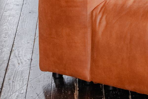 Sessel MIA Braun - Webstoff - Polypropylen - Vinyl - 192 x 72 x 120 cm