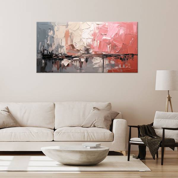 Canvas schilderij Aura 80 x 40 cm