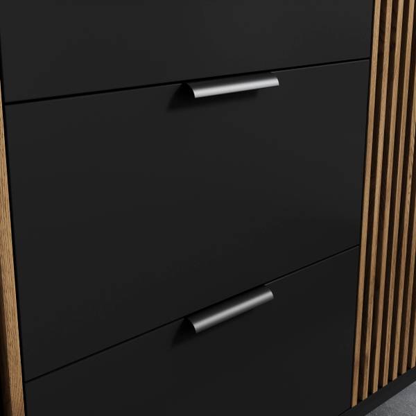 Sideboard Noville Braun - Holzwerkstoff - 150 x 80 x 40 cm