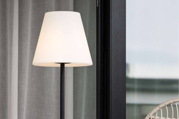 Vloerlamp Moris zwart - metaal - 35 x 150 x 35 cm