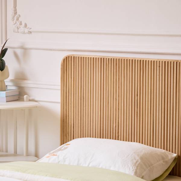 Bettkopfteil HORSENS Beige - Breite: 90 cm