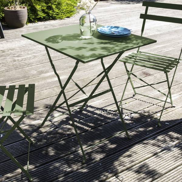 DanDiBo Tisch Bistrotisch Antik Rund Gartentisch Metall 1850 Avis