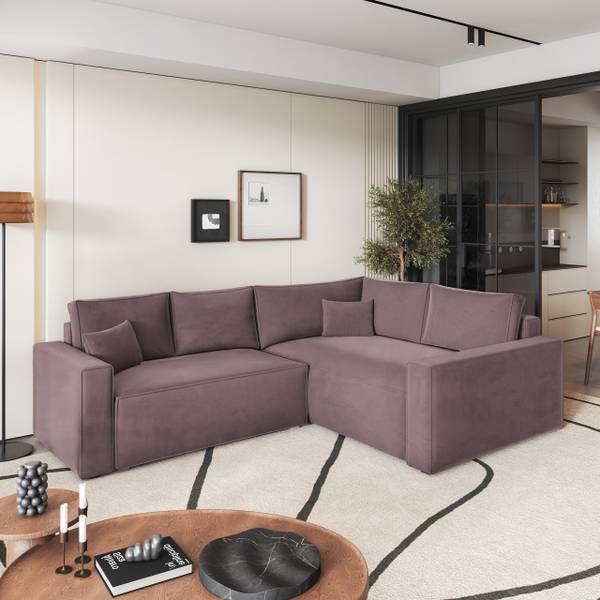 Ecksofa ERONIS M Flieder