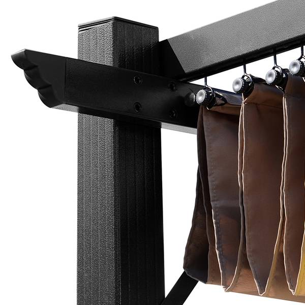 Pergola 84C-055BK Textil - 400 x 223 x 300 cm