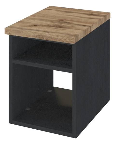 Waschtisch-Set Davos 90cm Grau - Holzwerkstoff - 90 x 180 x 47 cm
