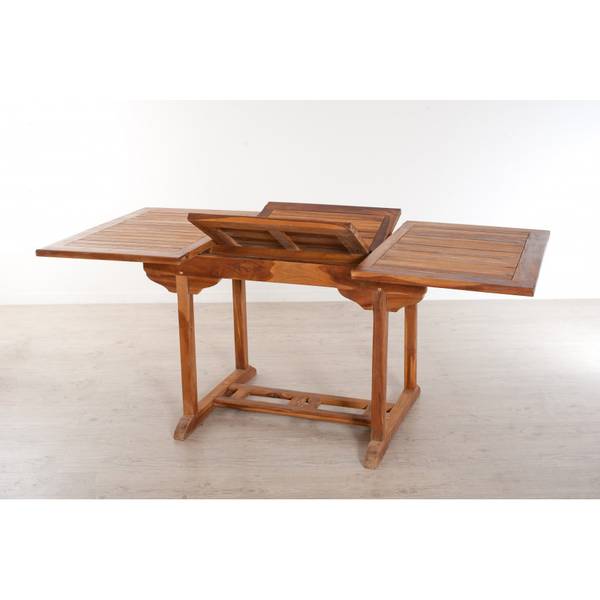 Gartenlounges - Mahlzeiten HANNA Braun - Teakholz - 90 x 75 x 120 cm