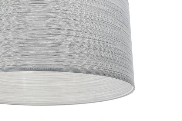 Hängeleuchte  Mesh-Textil Grau